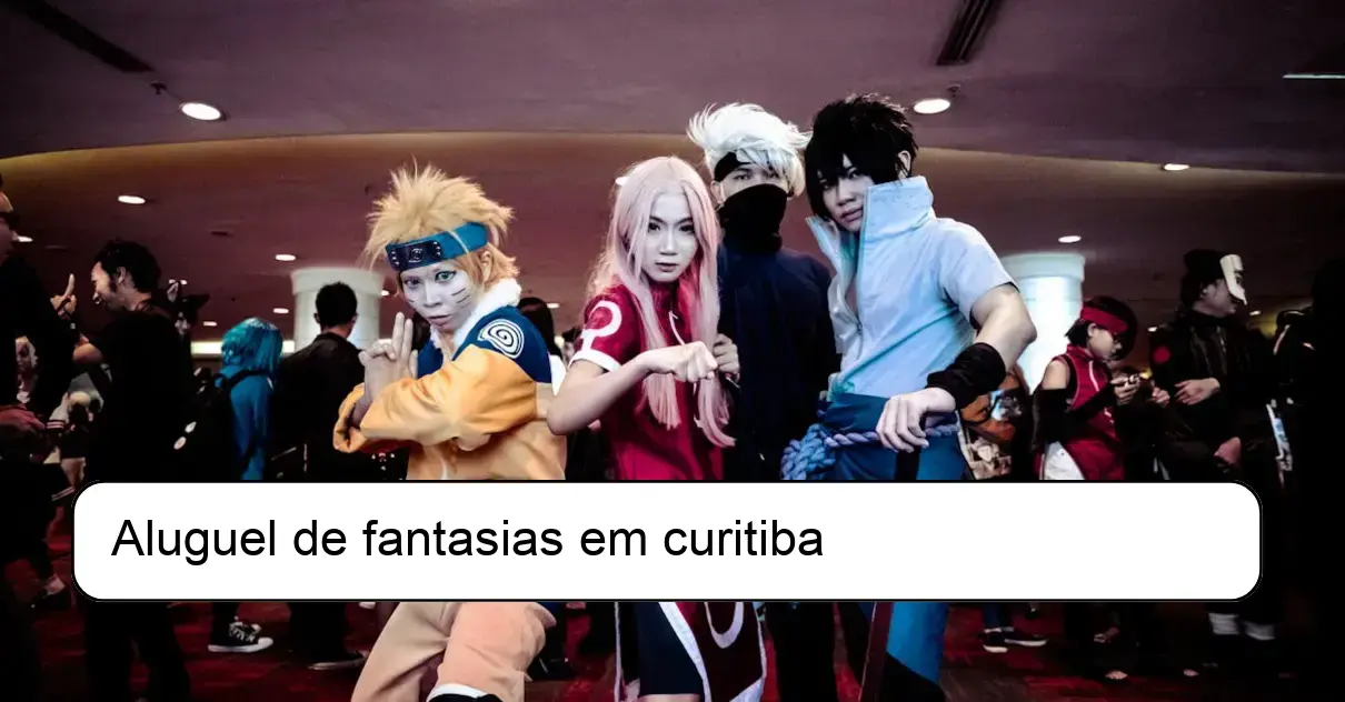 Aluguel de fantasias em curitiba