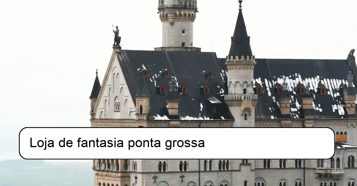 Loja de fantasia ponta grossa